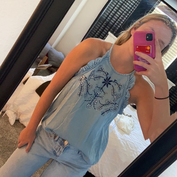 Jean tank top - Picture 2 of 5